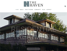 Tablet Screenshot of havenhelps.com